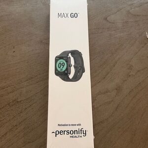Personify Health Max GO Smartwatch in Black